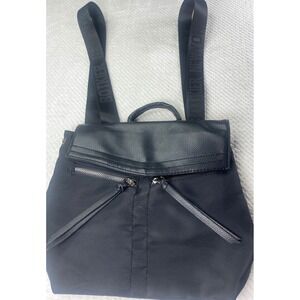 Botkier New York Black Nylon Backpack Convertible‎ Shoulder Bag